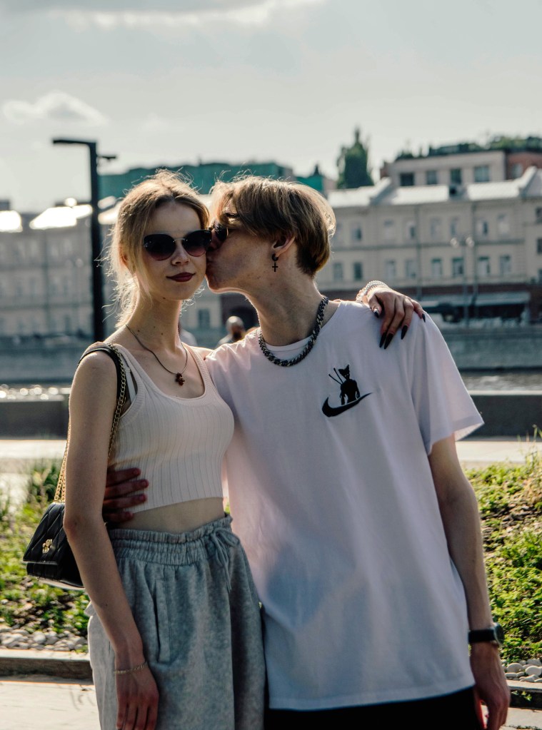 German Couple posing for a picture